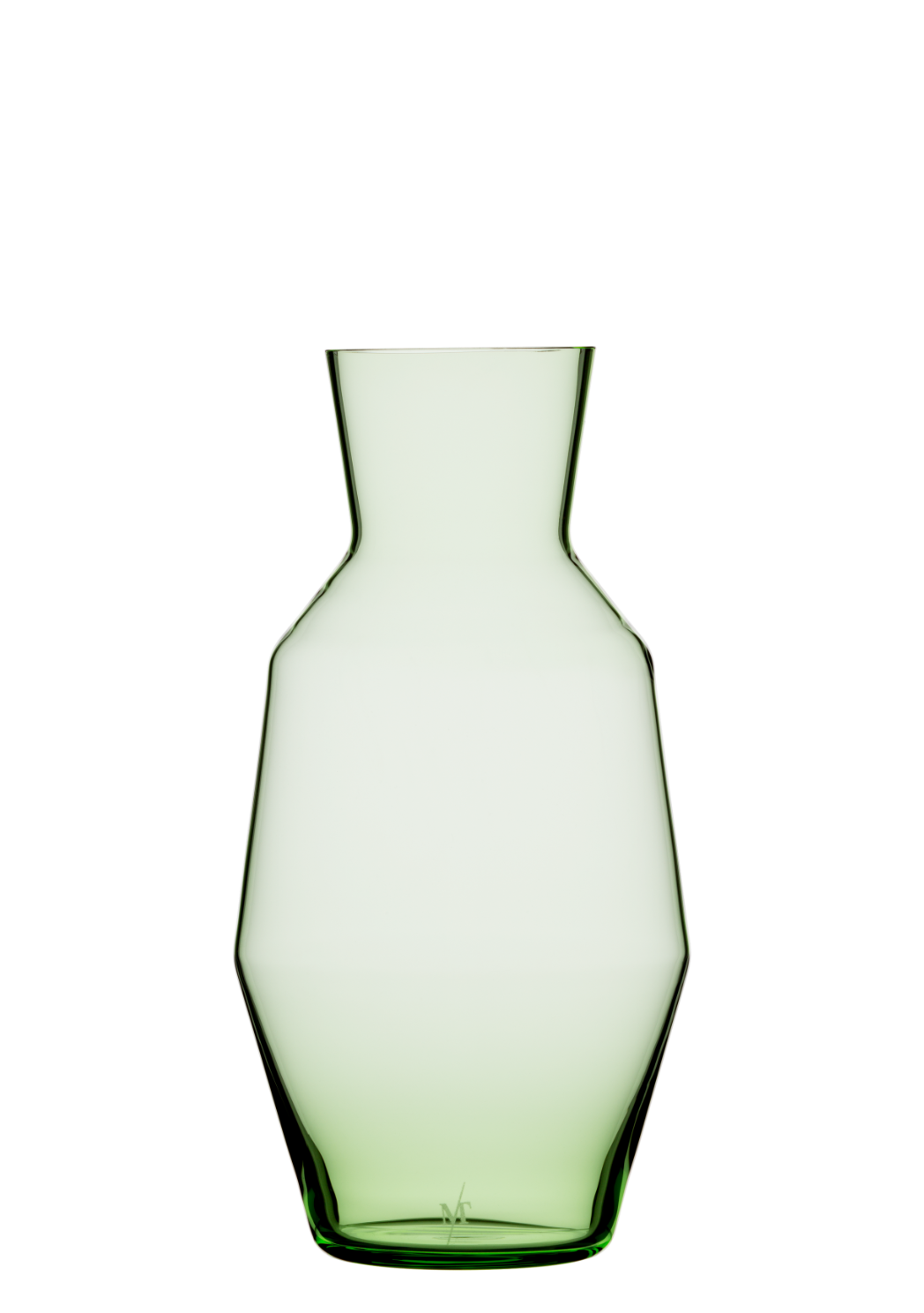 Double Bend Carafe Green — премиум-бокал MarkThomas Double Bend ручной работы из Австрии