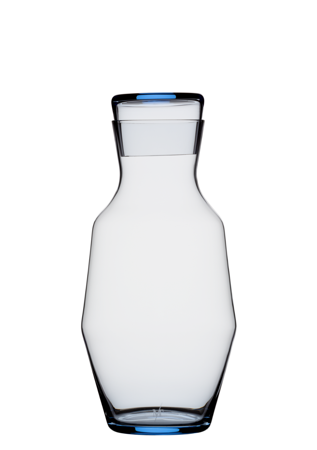 Double Bend Carafe Blue — премиум-бокал MarkThomas Double Bend ручной работы из Австрии
